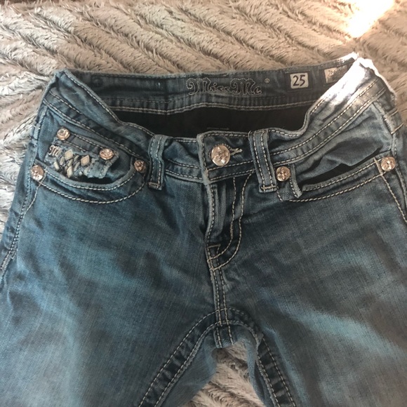 💋miss me jeans with braided style backing💋 - Picture 2 of 6